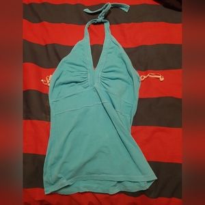 Austin Clothing Co Light Blue Halter Top